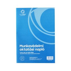Munkavédelmi oktatási napló 24lapos A4, álló B.VALL.349 Bluering® Író- irodaszer, papíráru Bluering