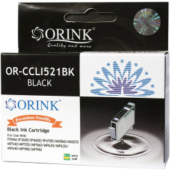 Canon CLI521 tintapatron black ORINK Nyomtatók, másolók, kellékeik Orink