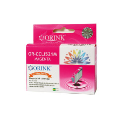 Canon CLI521 tintapatron magenta ORINK Nyomtatók, másolók, kellékeik Orink