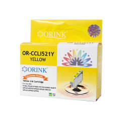 Canon CLI521 tintapatron yellow ORINK Nyomtatók, másolók, kellékeik Orink
