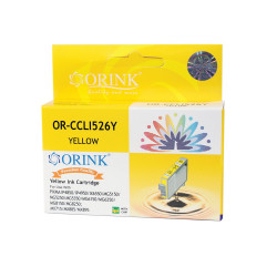 Canon CLI526 tintapatron yellow ORINK Nyomtatók, másolók, kellékeik Orink