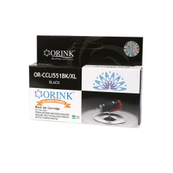 Canon CLI551XL tintapatron black ORINK Nyomtatók, másolók, kellékeik Orink