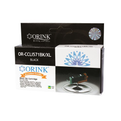 Canon CLI571XL tintapatron black ORINK Nyomtatók, másolók, kellékeik Orink
