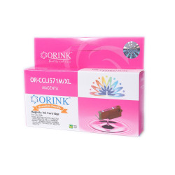 Canon CLI571XL tintapatron magenta ORINK Nyomtatók, másolók, kellékeik Orink