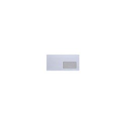 Boríték LA4 szilikonos bélésnyomott jobb ablak 45x90mm 110×220mm J28A20 Bluering® fehér Boríték Bluering