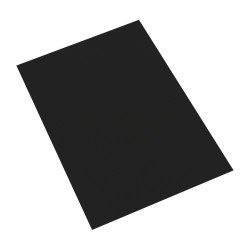Dekor karton 2 oldalas 50x70 cm, 200g 25ív/csomag, Bluering® fekete Dekorkarton Bluering