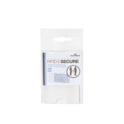 Bankkártya tok 54x86mm, 1 db-os RFID védelem 3 db/csomag, Durable Író- irodaszer, papíráru Durable