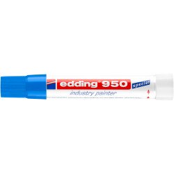 Alkoholos jelölő marker 10mm, kúpos Edding 950 kék