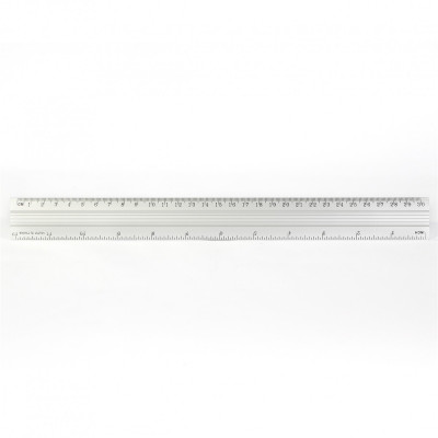 Vonalzó 30cm, alumínium Bluering®