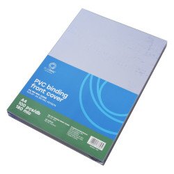 Előlap, A4, 180 micron 100 db/csomag, Bluering® víztiszta Irodatechnika, kellékei Bluering