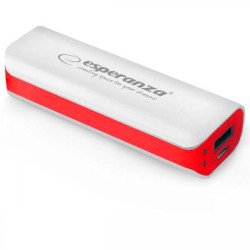 Powerbank 2200mah Joule Esperanza fehér-piros Powerbank Esperanza