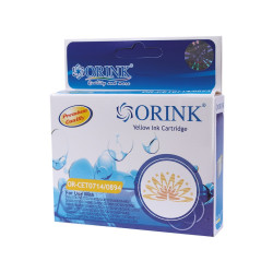 Epson T0714/T0894 tintapatron yellow ORINK Nyomtatók, másolók, kellékeik Orink