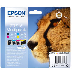 Epson T0715 tintapatron BCMY multipack ORIGINAL Nyomtatók, másolók, kellékeik Epson