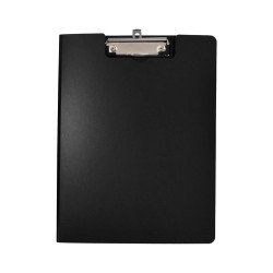 Felírótábla fedeles extra merev A4, PP Bluering® fekete