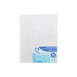 Genotherm lefűzhető, A3, 80 micron álló, narancsos Bluering® 20 db/csomag, Író- irodaszer, papíráru Bluering