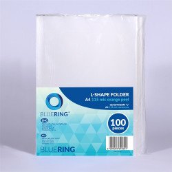 Genotherm `L` A4, 115 micron narancsos Bluering® 100 db/csomag, Író- irodaszer, papíráru Bluering