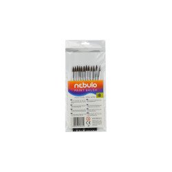 Ecset 8-as festett nyéllel 12 db/csomag, Nebulo Ecset Nebulo