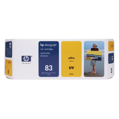 Hp 83/C4943A tintapatron yellow ORIGINAL