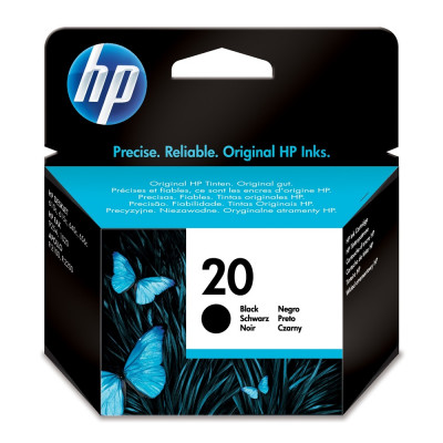 Hp 20/C6614DE tintapatron black ORIGINAL