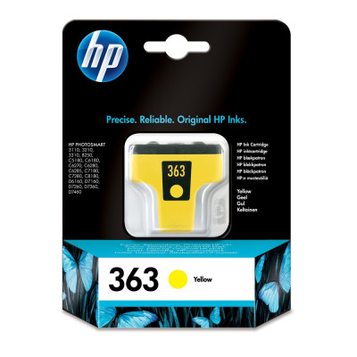 Hp 363/C8773EE tintapatron yellow ORIGINAL