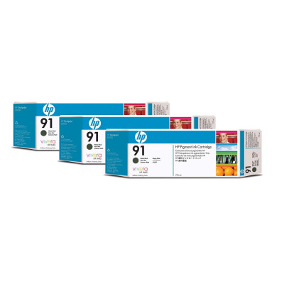Hp C9480A/3X91 tintapatron matt black ORIGINAL