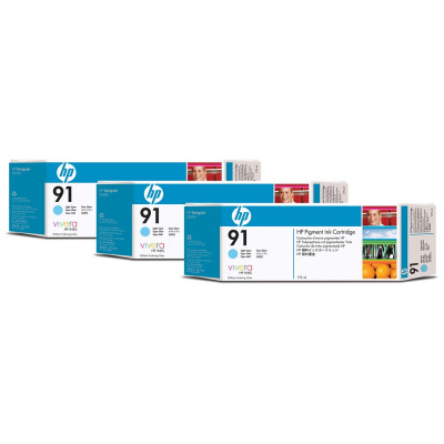 Hp C9486A/3X91 tintapatron light cyan ORIGINAL