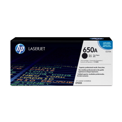 Hp CE270A toner black ORIGINAL (650A) Hp CE270A toner black ORIGINAL (650A)