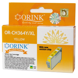 Utángyártott Hp 364XL/CB325EE tintapatron yellow ORINK Nyomtatók, másolók, kellékeik Orink