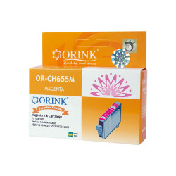 Utángyártott Hp 655/CZ111AE tintapatron magenta ORINK Nyomtatók, másolók, kellékeik Orink
