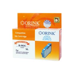 Utángyártott Hp 903XL/T6M03AE tintapatron cyan ORINK Nyomtatók, másolók, kellékeik Orink