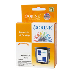 Utángyártott Hp 940XL/C4907AE tintapatron cyan ORINK Nyomtatók, másolók, kellékeik Orink