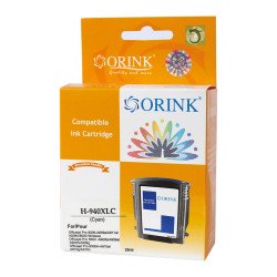 Utángyártott Hp 940XL/C4907AE tintapatron cyan ORINK Nyomtatók, másolók, kellékeik Orink