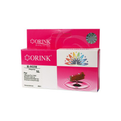 Utángyártott Hp 953XL/F6U17AE tintapatron magenta ORINK Nyomtatók, másolók, kellékeik Orink