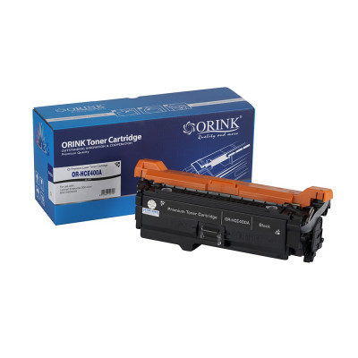 Utángyártott Hp CE400A toner black ORINK