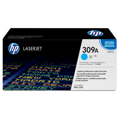Hp Q2671A toner cyan ORIGINAL (309A)