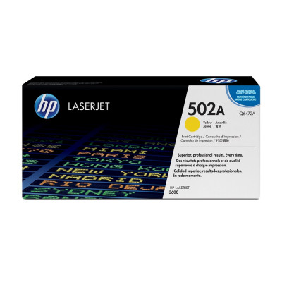 Hp Q6472A toner yellow ORIGINAL (502A)