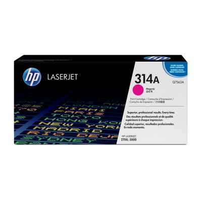 Hp Q7563A toner magenta ORIGINAL (314A)