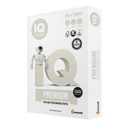 Másolópapír A4, 100g, IQ Premium 500ív/csomag, 4csom/doboz, Író- irodaszer, papíráru IQ