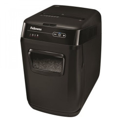 Iratmegsemmisítő, 150lap, konfetti vágás 4x50mm, Fellowes® AutoMax 150C Iratmegsemmisítő gép Fellowes