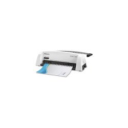 Spirálozógép, műanyag spirálkötéshez, manuális, 120lap, Fellowes® Starlet 2+ Irodatechnika, kellékei Fellowes
