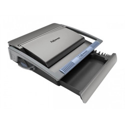 Spirálozógép, fém spirálkötéshez, manuális, 130lap, Fellowes® Galaxy Wire Irodatechnika, kellékei Fellowes