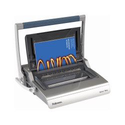 Spirálozógép, fém spirálkötéshez, manuális, 130lap, Fellowes® Galaxy Wire