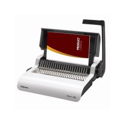 Spirálozógép, műanyag spirálkötéshez, manuális, 300lap, Fellowes® Pulsar+