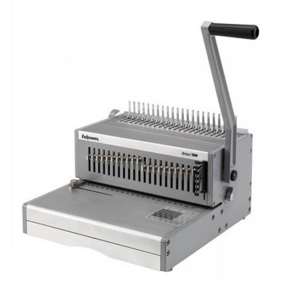 Spirálozógép, műanyag spirálkötéshez, manuális, 500lap, Fellowes® Orion