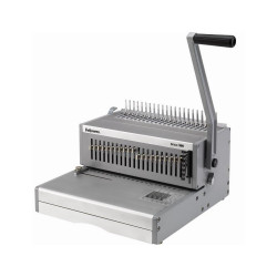 Spirálozógép, műanyag spirálkötéshez, manuális, 500lap, Fellowes® Orion