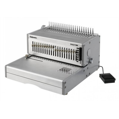 Spirálozógép, műanyag spirálkötéshez, elektromos, 500lap, Fellowes® Orion-E Spirálozógép, műanyag spirálkötéshez, elektromos, 500lap, Fellowes® Orion-E