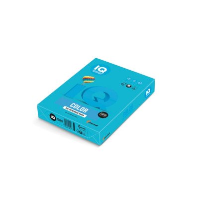 Másolópapír, színes, A3, 80g. IQ AB48 500ív/csomag, intenzív vízkék Másolópapír, színes, A3, 80g. IQ AB48 500ív/csomag, intenzív vízkék