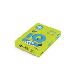 Másolópapír, színes, A3, 80g. IQ LG46 500ív/csomag, intenzív lime zöld Író- irodaszer, papíráru IQ