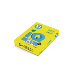 Másolópapír, színes, A3, 80g. IQ 500ív/csomag, neon sárga Író- irodaszer, papíráru IQ