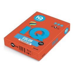 Másolópapír, színes, A4, 80g. IQ ZR09 500ív/csomag, intenzív téglavörös